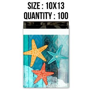 100 Mailers poly 10x13 CLOSEOUT SALE RECYCLABLE Sustainable Packaging